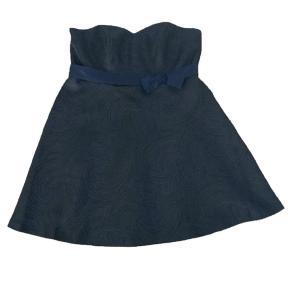 David’s Bridal Cocktail Bridesmaid Strapless Party Dress Size 22 - Picture 5 of 7